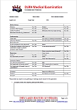 DLRA MEDICAL EXAMINATION FORM